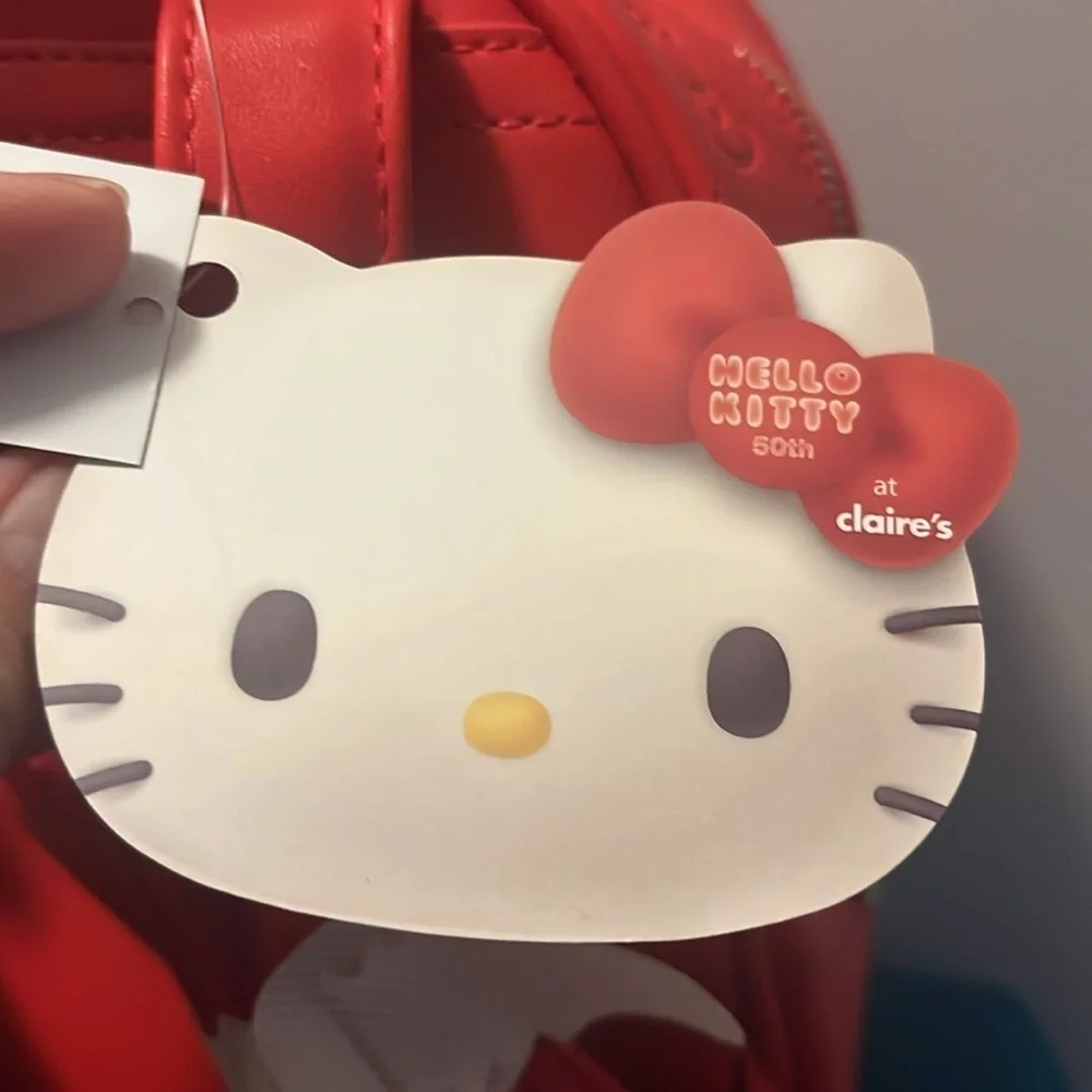Red Hello Kitty Bookbag NWT